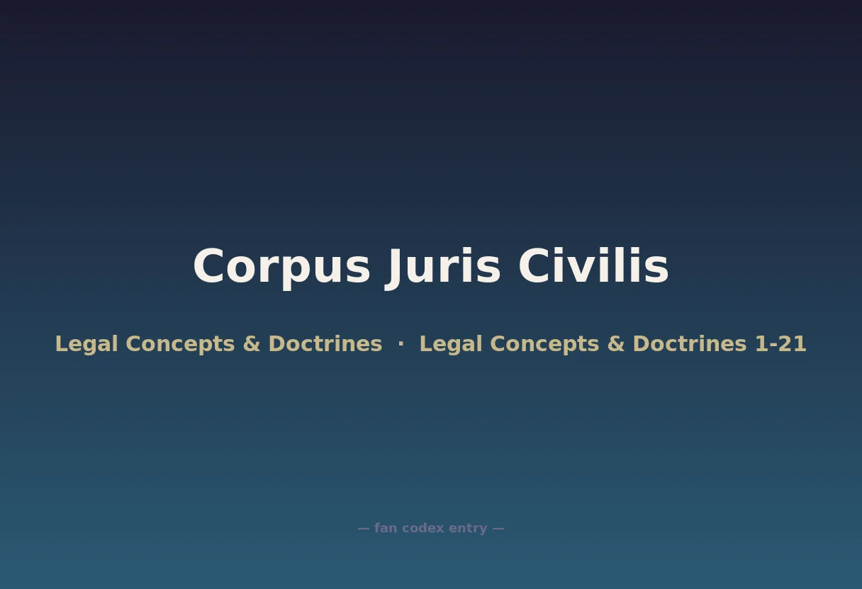 Corpus Juris Civilis