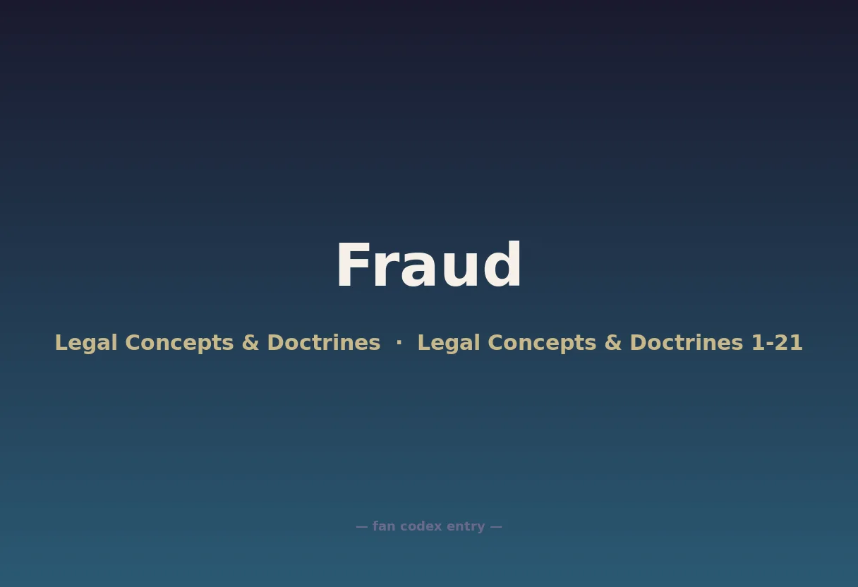 Fraud